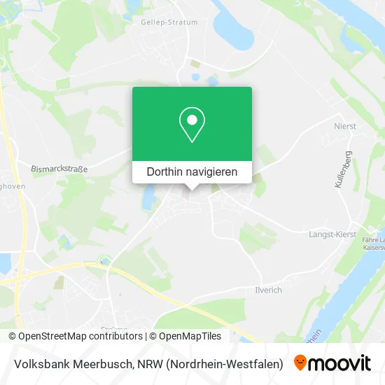 Volksbank Meerbusch Karte