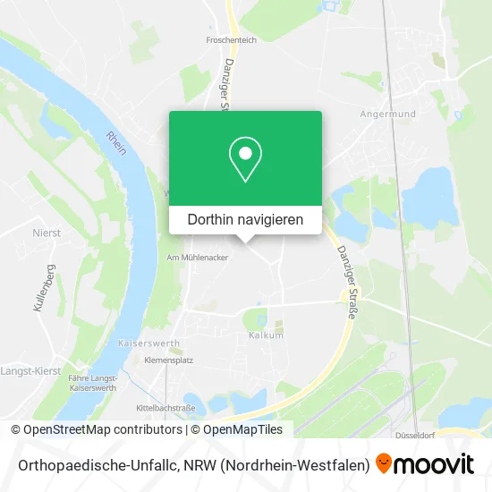 Orthopaedische-Unfallc Karte