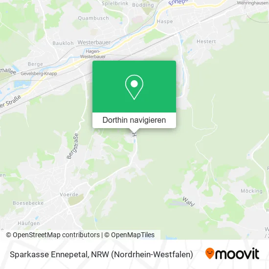 Sparkasse Ennepetal Karte