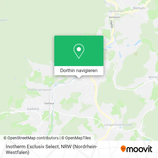 Inotherm Exclusiv Select Karte