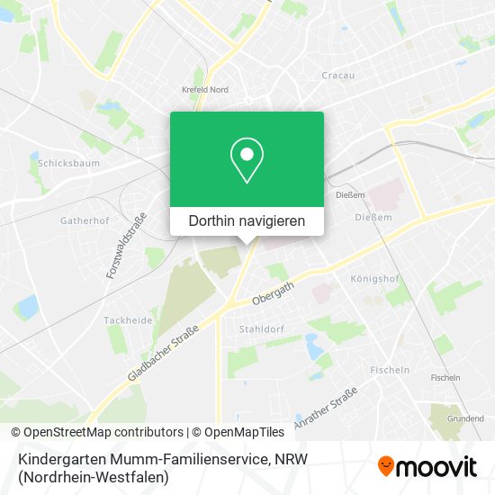 Kindergarten Mumm-Familienservice Karte