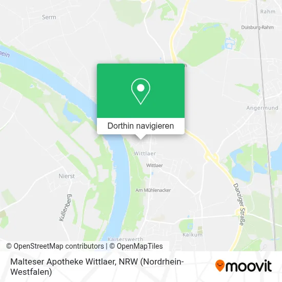 Malteser Apotheke Wittlaer Karte