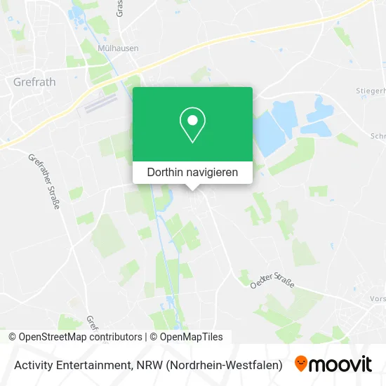 Activity Entertainment Karte