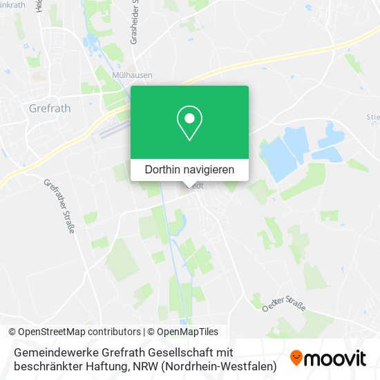 Gemeindewerke Grefrath Gesellschaft mit beschränkter Haftung Karte
