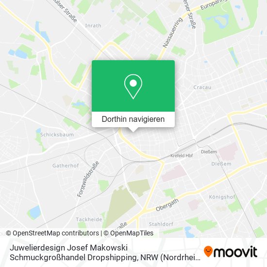 Juwelierdesign Josef Makowski Schmuckgroßhandel Dropshipping Karte