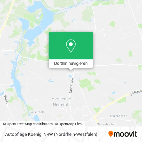 Autopflege Koenig Karte