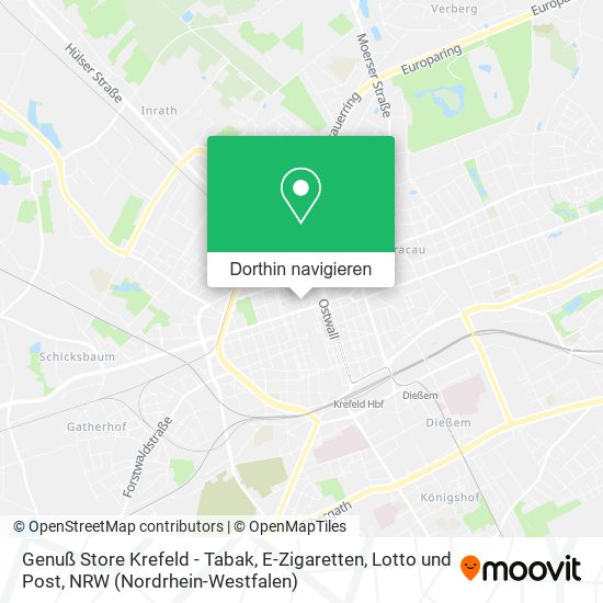 Genuß Store Krefeld - Tabak, E-Zigaretten, Lotto und Post Karte