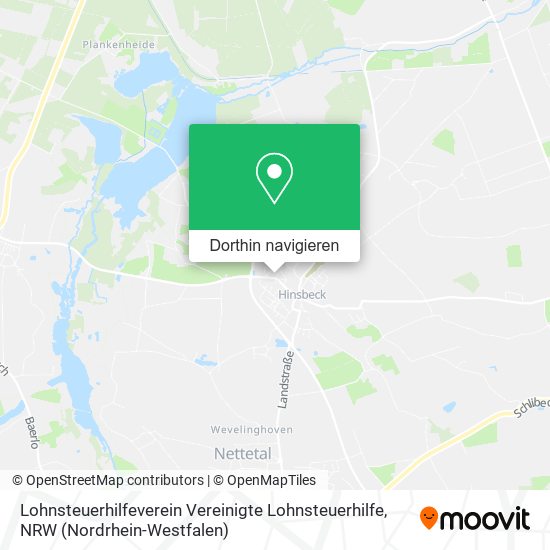 Lohnsteuerhilfeverein Vereinigte Lohnsteuerhilfe Karte