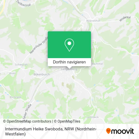 Intermundium Heike Swoboda Karte