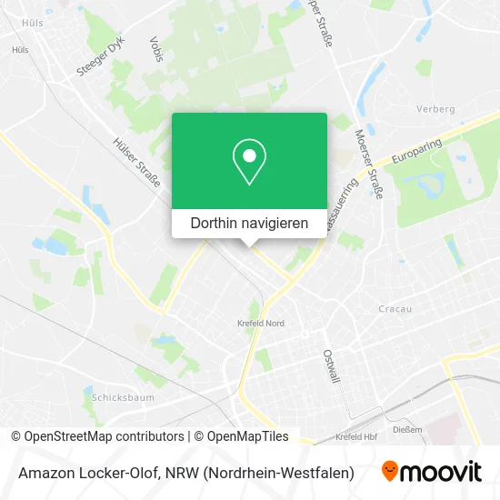 Amazon Locker-Olof Karte