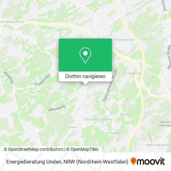 Energieberatung Unden Karte