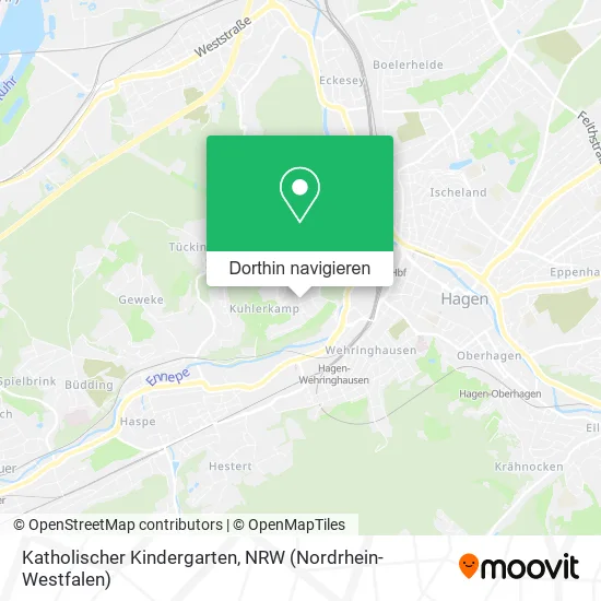 Katholischer Kindergarten Karte