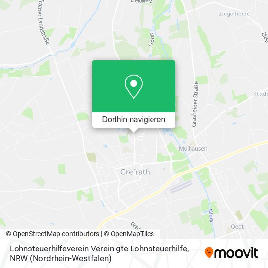 Lohnsteuerhilfeverein Vereinigte Lohnsteuerhilfe Karte