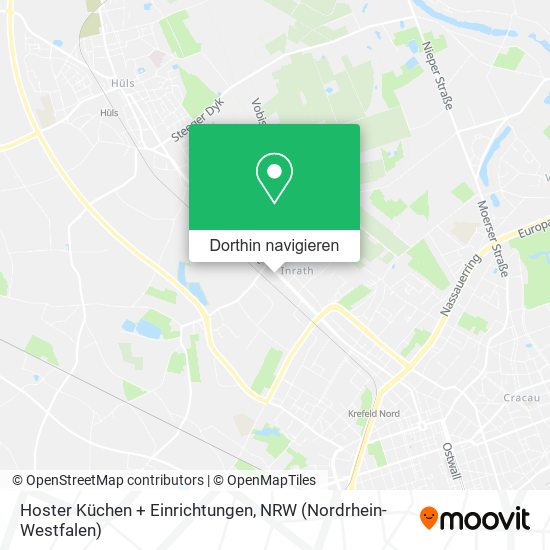 Hoster Küchen + Einrichtungen Karte