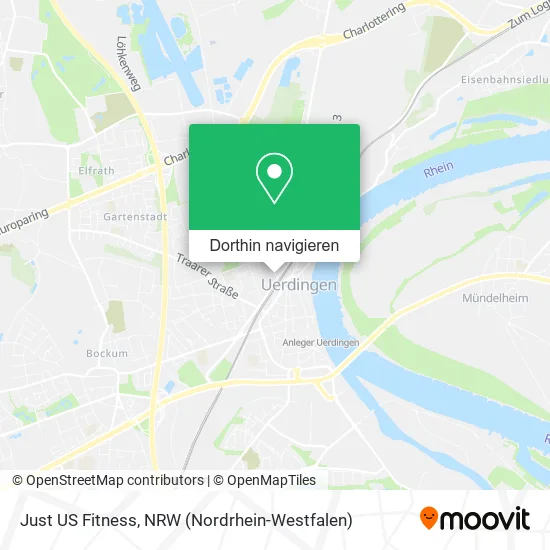 Just US Fitness Karte