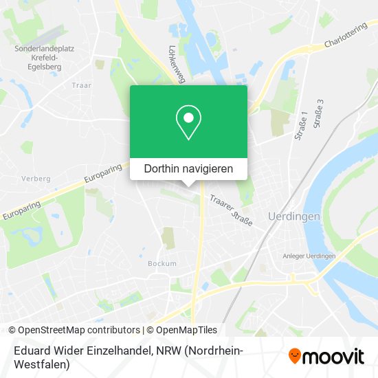 Eduard Wider Einzelhandel Karte