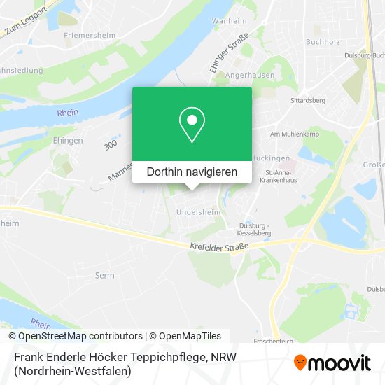 Frank Enderle Höcker Teppichpflege Karte