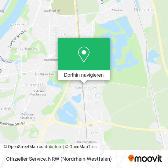 Offizieller Service Karte