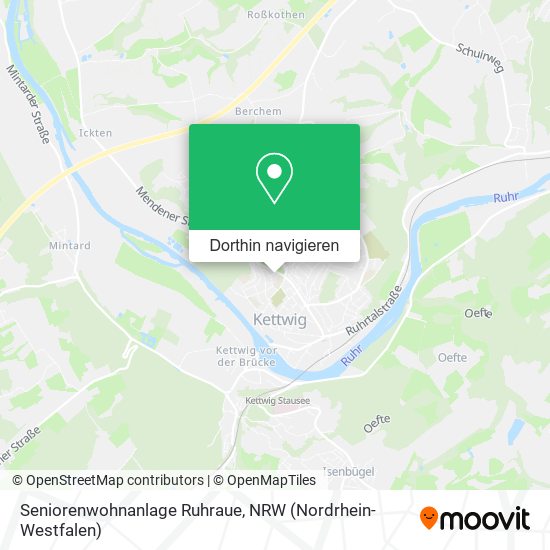 Seniorenwohnanlage Ruhraue Karte