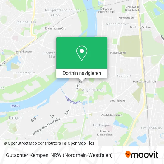 Gutachter Kempen Karte