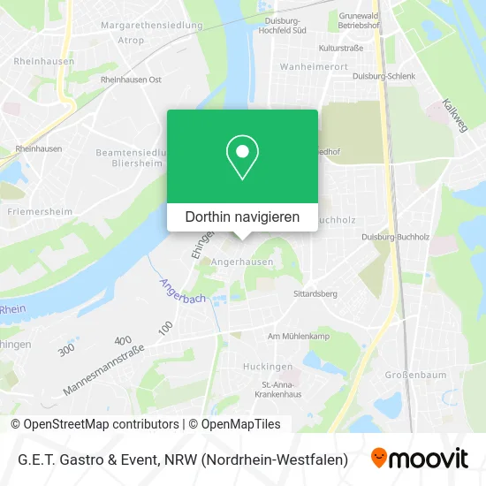 G.E.T. Gastro & Event Karte