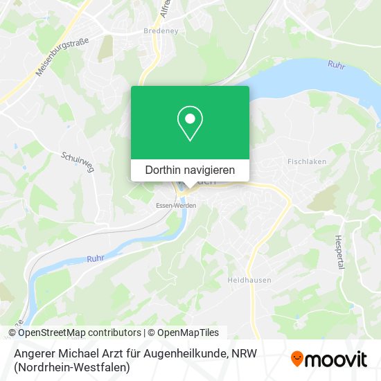 Angerer Michael Arzt für Augenheilkunde Karte