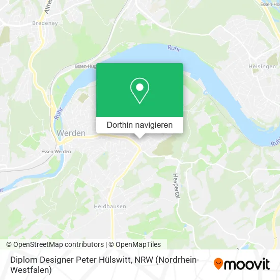 Diplom Designer Peter Hülswitt Karte