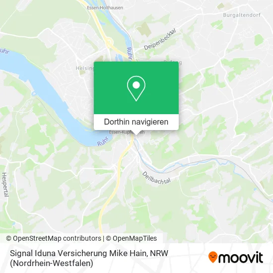 Signal Iduna Versicherung Mike Hain Karte