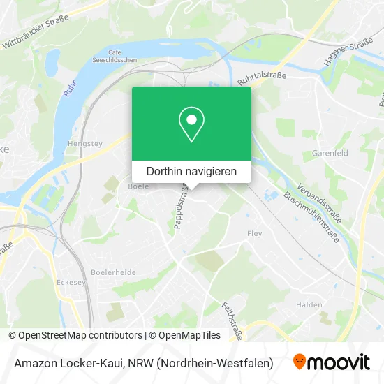 Amazon Locker-Kaui Karte