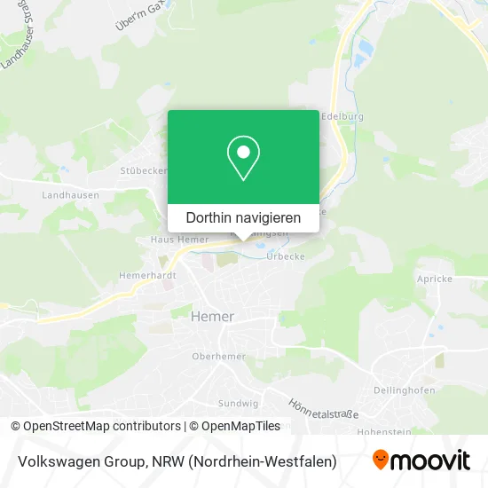 Volkswagen Group Karte