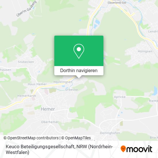 Keuco Beteiligungsgesellschaft Karte