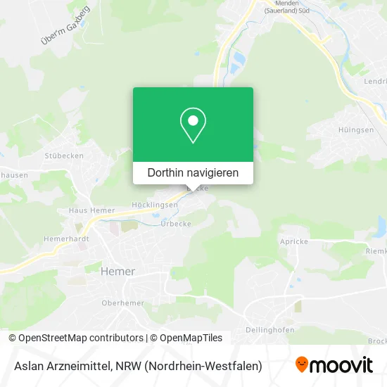 Aslan Arzneimittel Karte