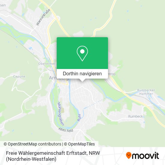Freie Wählergemeinschaft Erftstadt Karte