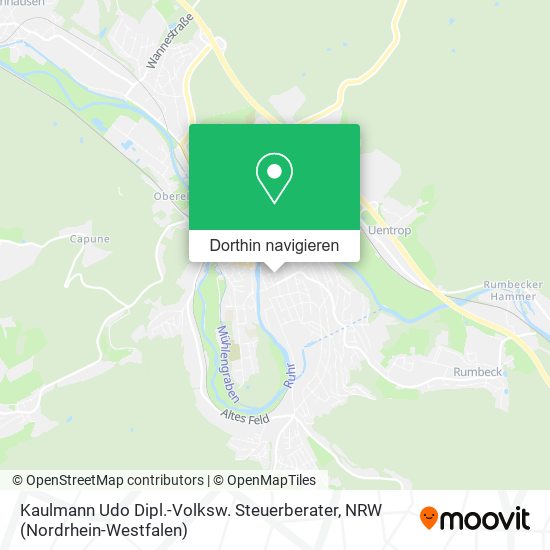Kaulmann Udo Dipl.-Volksw. Steuerberater Karte