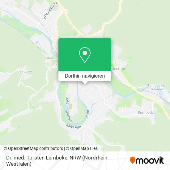 Dr. med. Torsten Lembcke Karte