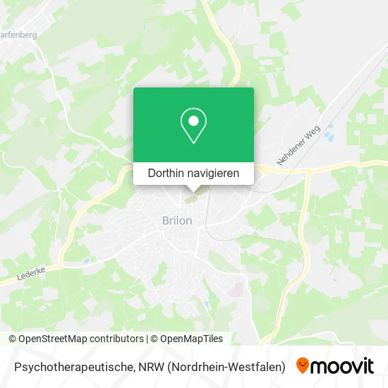 Psychotherapeutische Karte