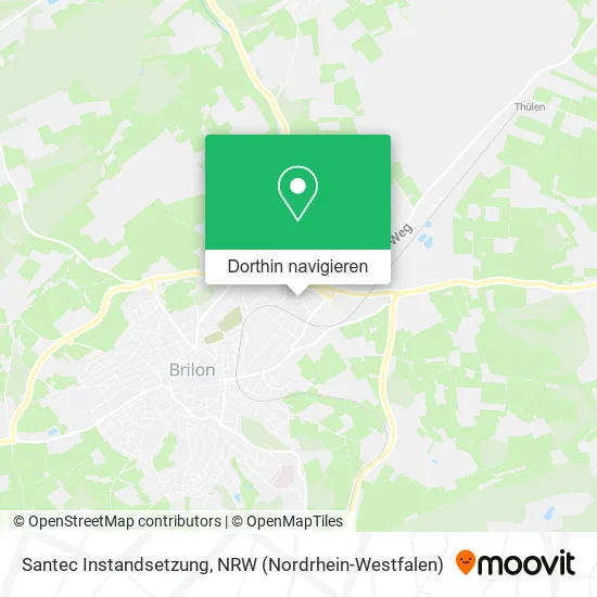 Santec Instandsetzung Karte