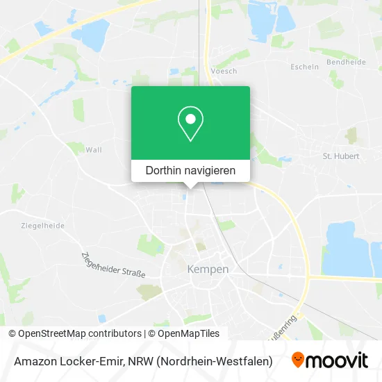 Amazon Locker-Emir Karte