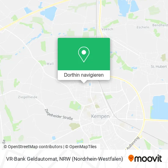 VR-Bank Geldautomat Karte