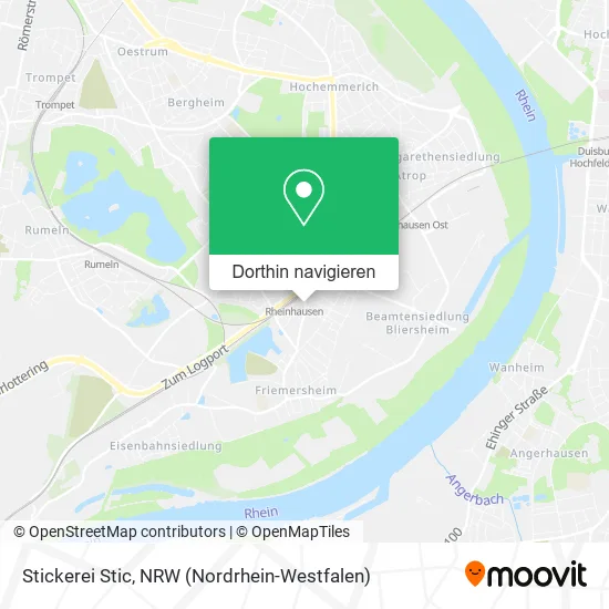 Stickerei Stic Karte