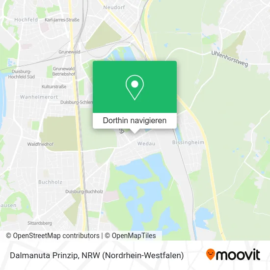 Dalmanuta Prinzip Karte