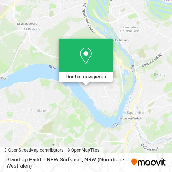 Stand Up Paddle NRW Surfsport Karte