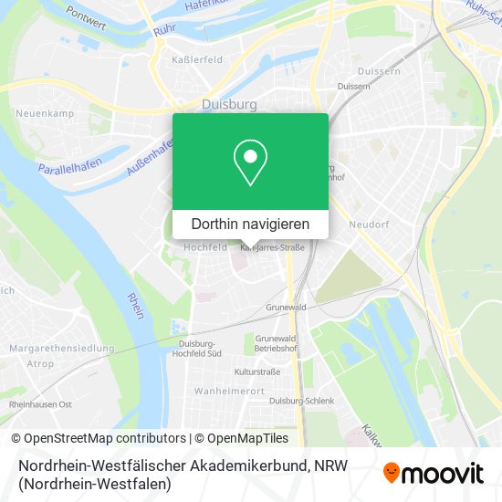 Nordrhein-Westfälischer Akademikerbund Karte