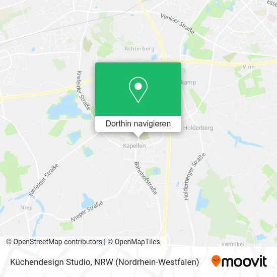 Küchendesign Studio Karte