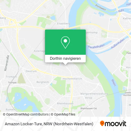 Amazon Locker-Ture Karte