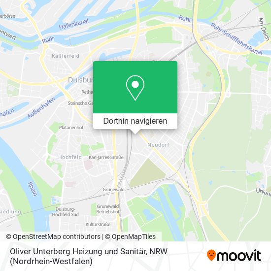 Oliver Unterberg Heizung und Sanitär Karte