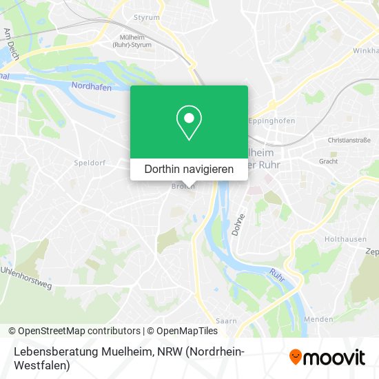 Lebensberatung Muelheim Karte