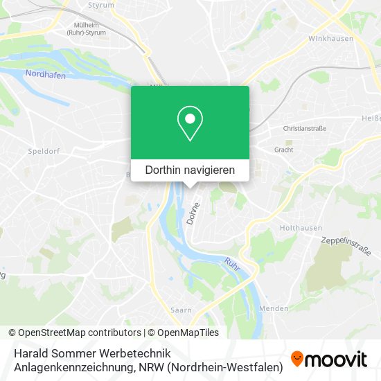 Harald Sommer Werbetechnik Anlagenkennzeichnung Karte