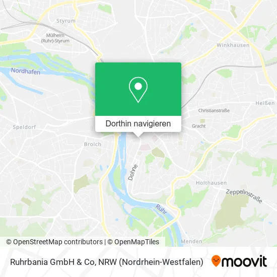 Ruhrbania GmbH & Co Karte