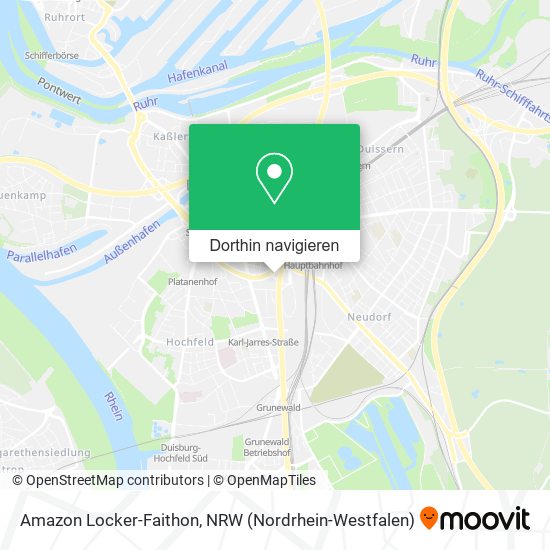 Amazon Locker-Faithon Karte